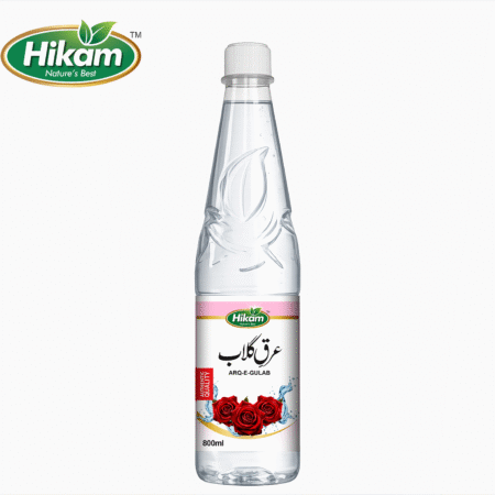 Hikam Arq-e-Gulab(عرق گلاب) 800ML
